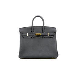birkin 25 gris misty H0 togo rghw w stamp