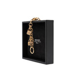 thumbnail diamond signature iconic bag charm link bracelet in 18k rg