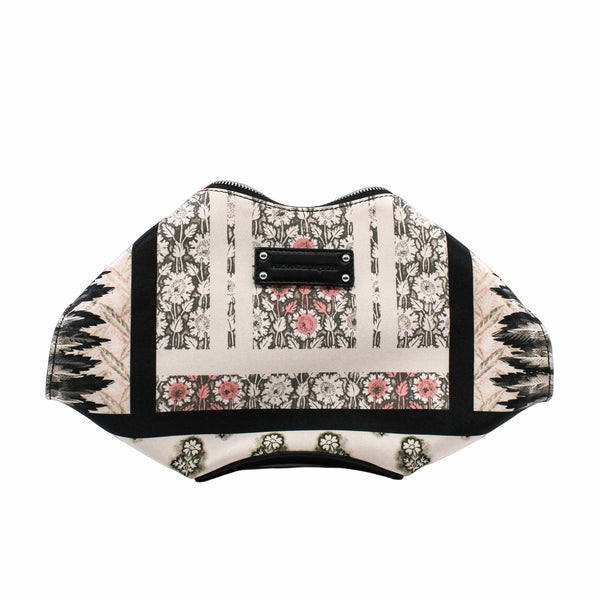 clutch small black&white shw - L'UXE LINK