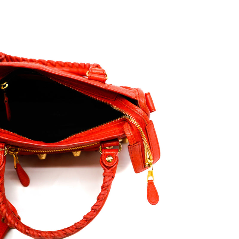 mini citybag in red color GHW