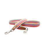 thumbnail fabric bag strap in orange/blue/yellow/white #112 phw
