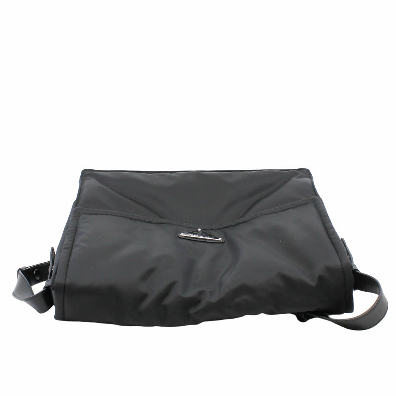side bag fabric black