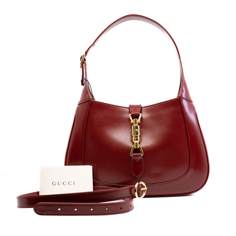 Jackie 1961 in leather red ghw - L'UXE LINK