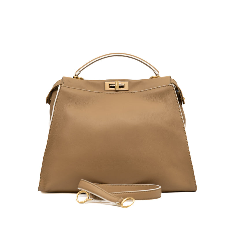 Peekaboo Bag Large Brown - L'UXE LINK