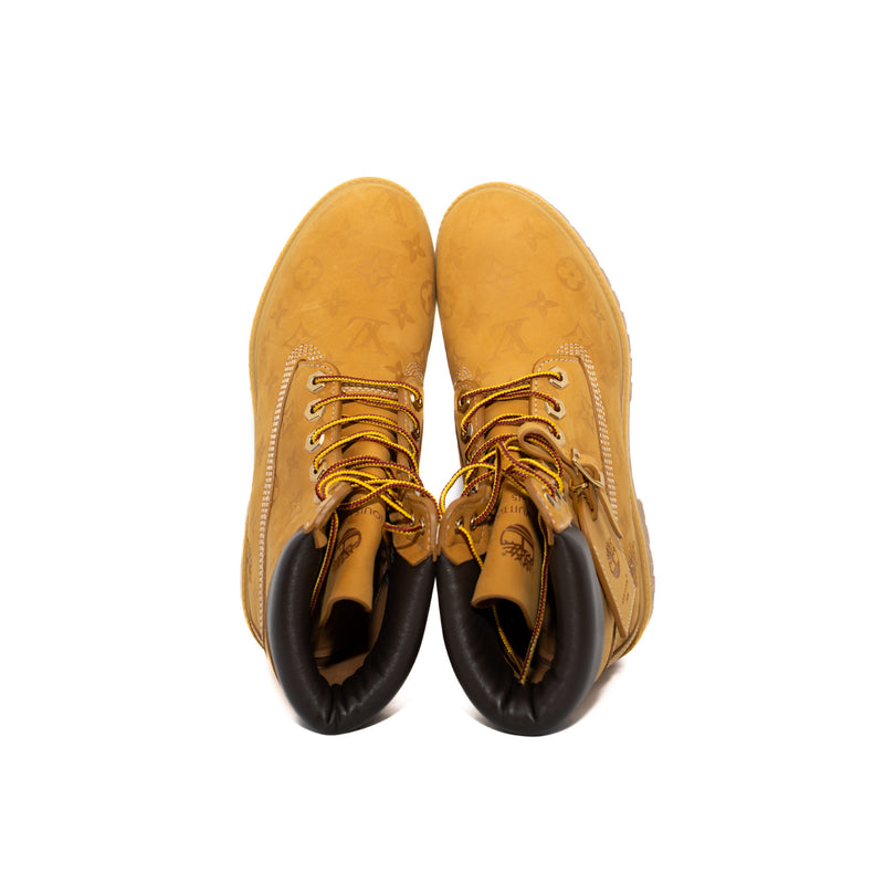 LV x Timberland 6-In Ankle Boot Beige Size 9 - L'UXE LINK