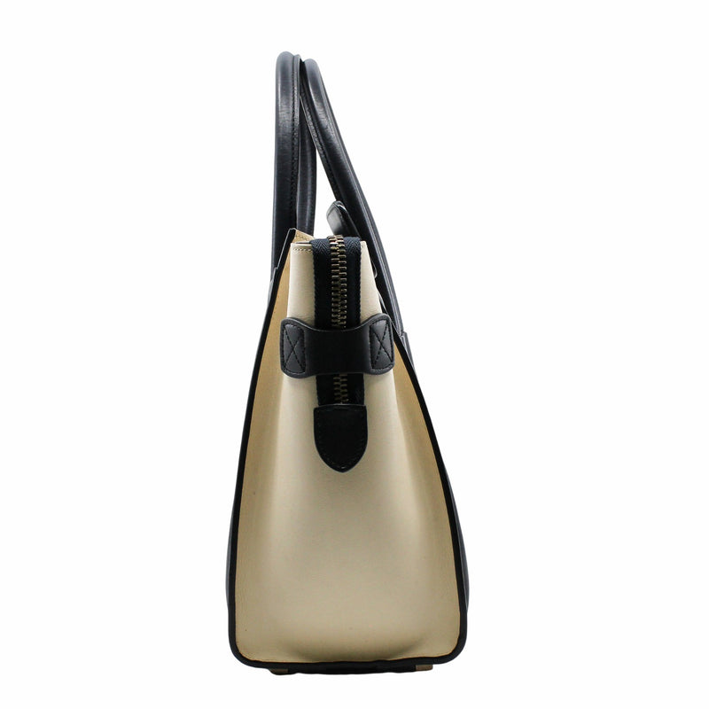 micro luggage orange red mix navy beige - L'UXE LINK