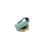 thumbnail 19 belt bag in lambskin green/blue ghw seri 29