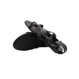 thumbnail leather sandle in black size 36