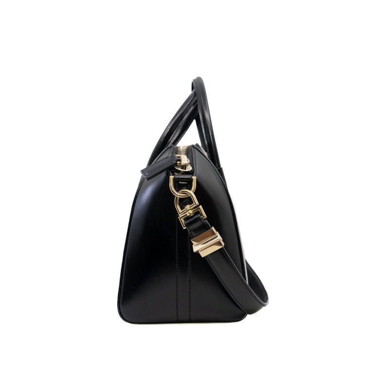 medium antigona black box leather ghw