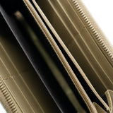 thumbnail long wallet in gg leather gold