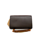 thumbnail small trapeze in leather beige/winered/brown ghw