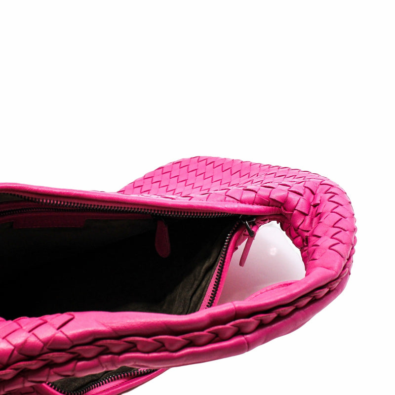 Intercciato Hobo Bag Pink Ghw - L'UXE LINK