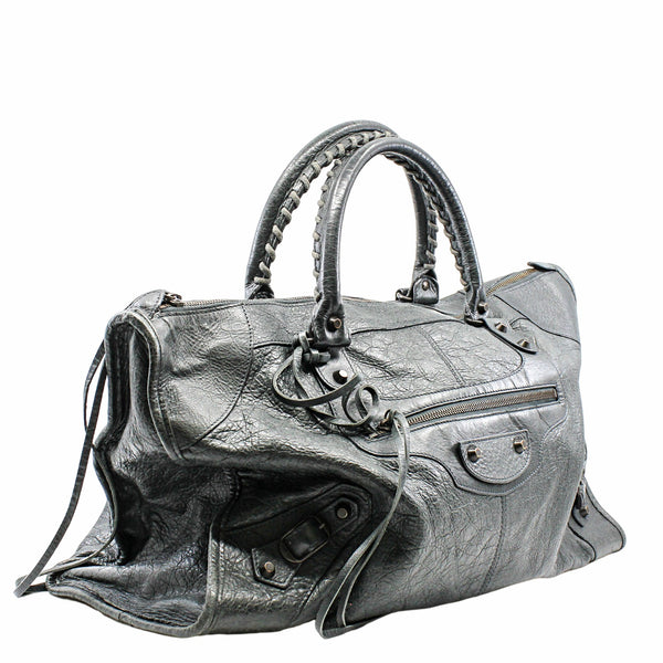 work tote zippy green - L'UXE LINK
