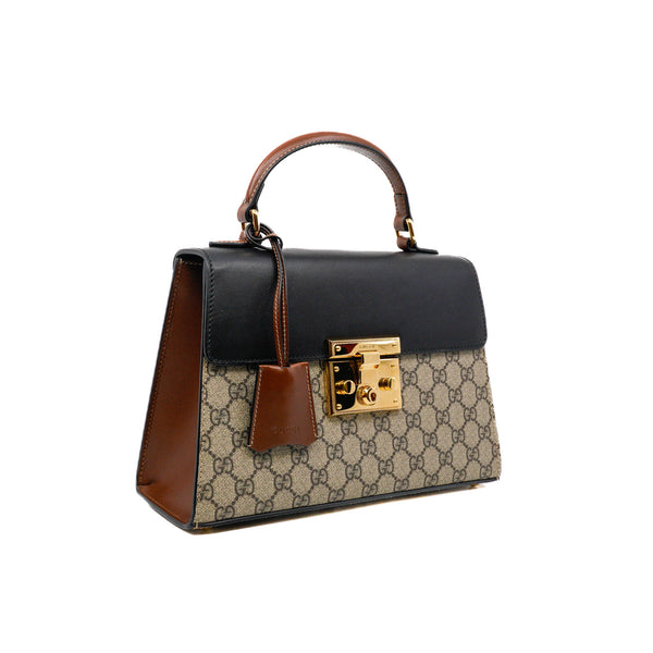 top handle padlock with gg logo - L'UXE LINK