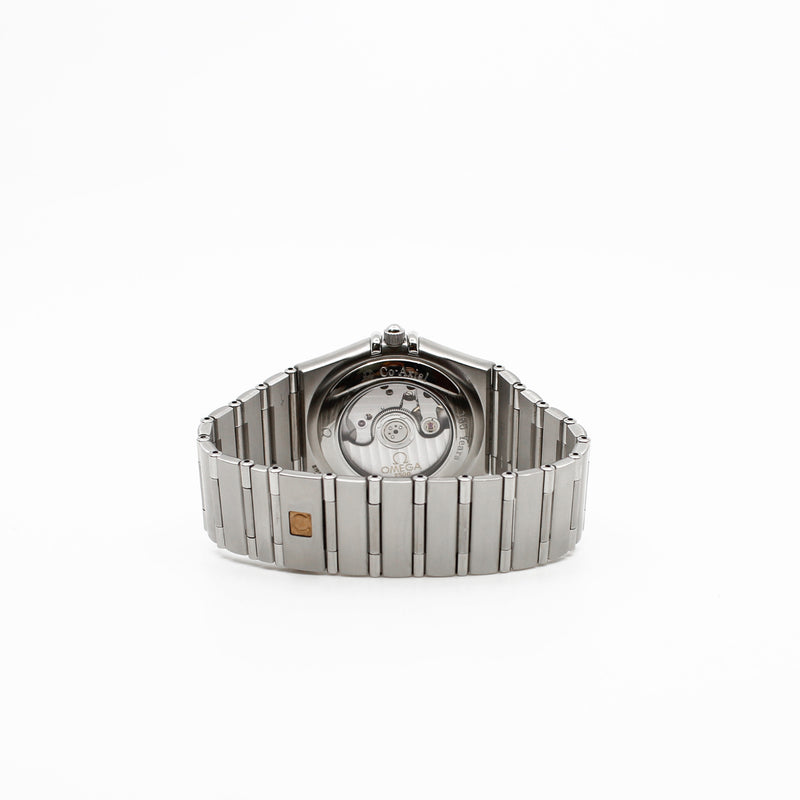 36mm constellation pearl dial diamond watch steel band #O1111O362052001 - L'UXE LINK