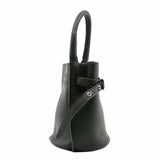 thumbnail basket handle tote small leather black phw - L'UXE LINK