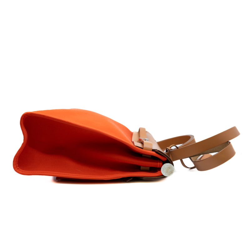 Herbag 31cm Fabric In Watermelon Red PHW X Stamp - L'UXE LINK