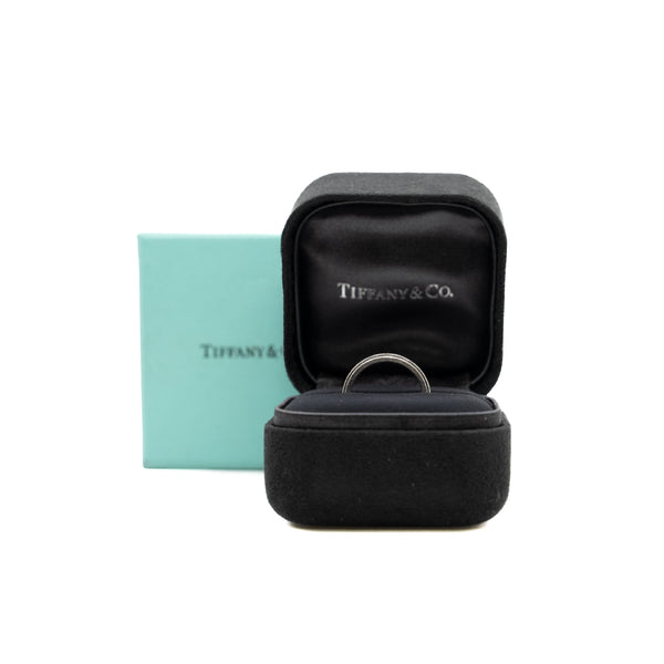 tiffany together milgrain band ring wg #8