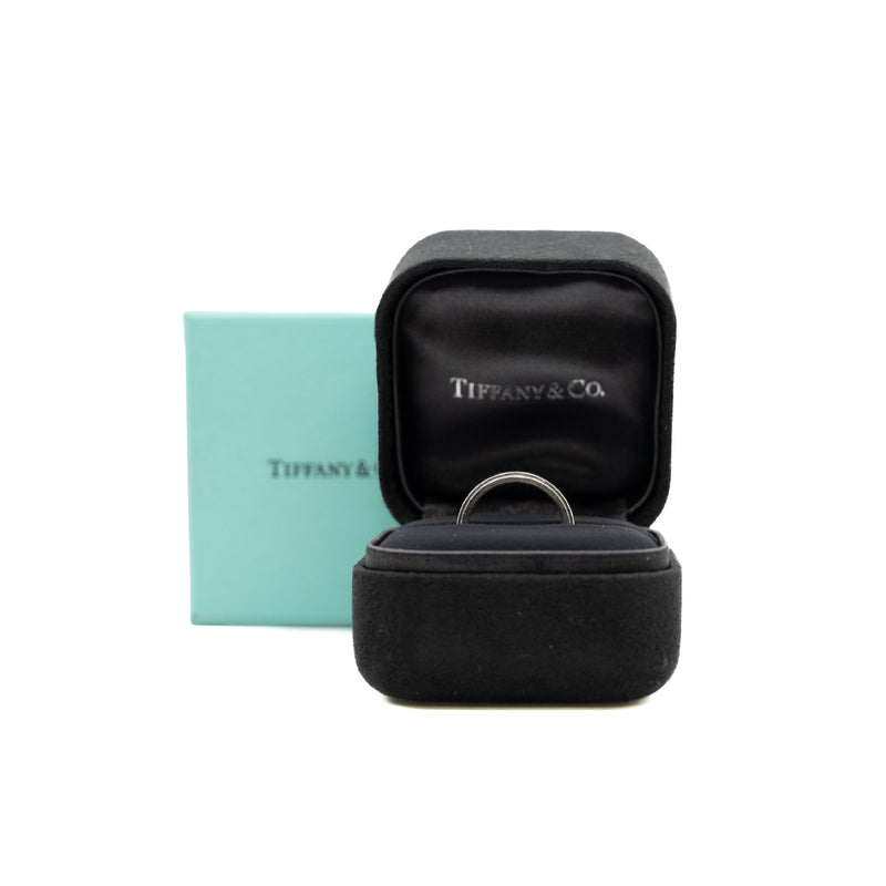 tiffany together milgrain band ring wg #8