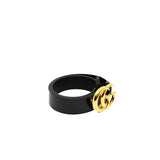 thumbnail GG Marmont wide belt with shiny buckle ghw 105cm