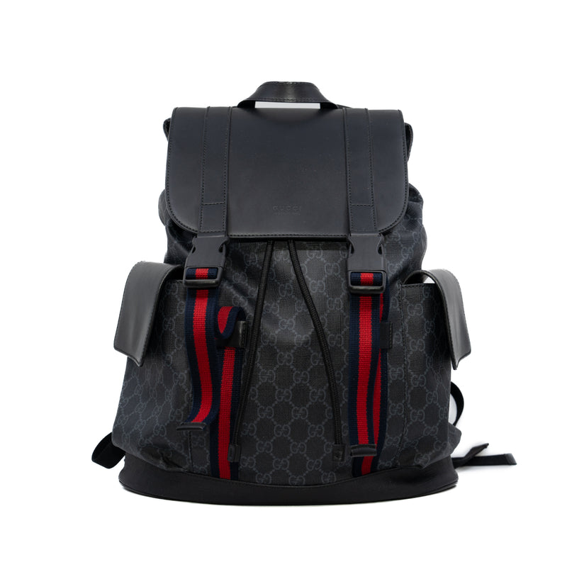 lagre backpack in double G grey