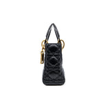 thumbnail new medium lady Dior in python blue to black ghw（missing strap）
