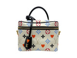 thumbnail Vanity Bag Multicolor In White/Black With Chain GHW 2020 - L'UXE LINK