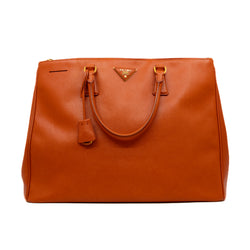 saffiano large in epsom orange ghw - L'UXE LINK