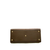 thumbnail medium peekaboo brown calfskin with strap ghw