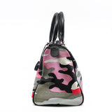 thumbnail Christian Dior x Anselm Reyle Camouflage Canvas Boston Bag PHW - L'UXE LINK