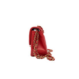 thumbnail mini square orange red lambskin seri 27 ghw