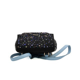 thumbnail sequins backpack in black/blue leather phw 2016