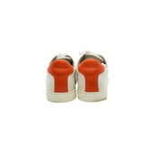 thumbnail men sneaker white with orange #41