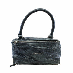 Pandora Bag Leather Small dark green shw - L'UXE LINK