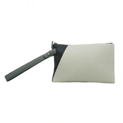 leather unisex clutch mix color - L'UXE LINK