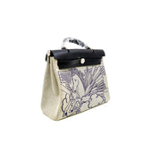 thumbnail herbag 31 pegase pop black/grey fabric U stamp phw