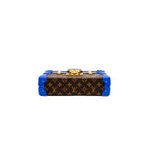 thumbnail petite malle monogram canvas/ electric bule ghw 2015