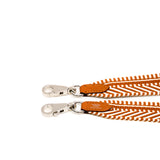 thumbnail strap in fabric gold/beige phw
