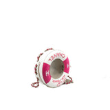 thumbnail Cruise 19 lifesaver bag in pink/white ghw seri 26