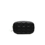 thumbnail small diortravel vanity in black lambskin ghw