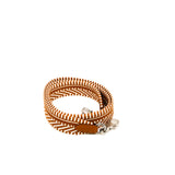 thumbnail strap in fabric gold/beige phw