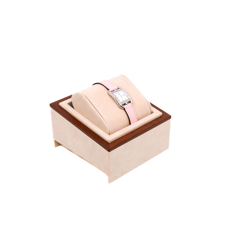 small cape cod watch with diamond with pink strap 31mm