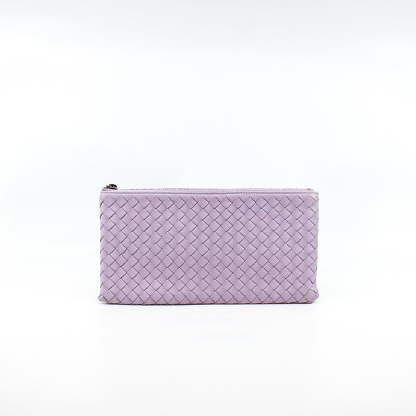 zippy clutch light purple