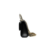 thumbnail mini kelly quilted with top handle in black caviar ghw # NATTXXXX