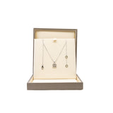 thumbnail small fiorever diamond necklace in 18k white gold seri VL72XXX