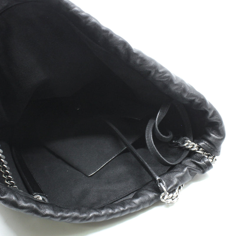 black tote with silver stars phw - L'UXE LINK