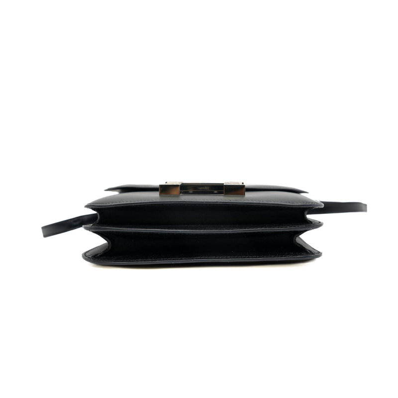 constance 19 mini with lizard buckle in monsieur black phw Z stamp