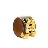 thumbnail collier de chien bracelet in lizard ghw