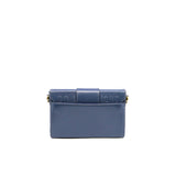 thumbnail montaigne box mini navy with wide strap leather
