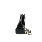 thumbnail small Gabrielle backpack in calfskin black ghw seri30